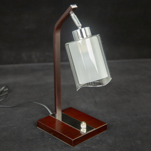 Citilux Фортуна CL156812 Настольная лампа с диммером Венге Хром фото 4