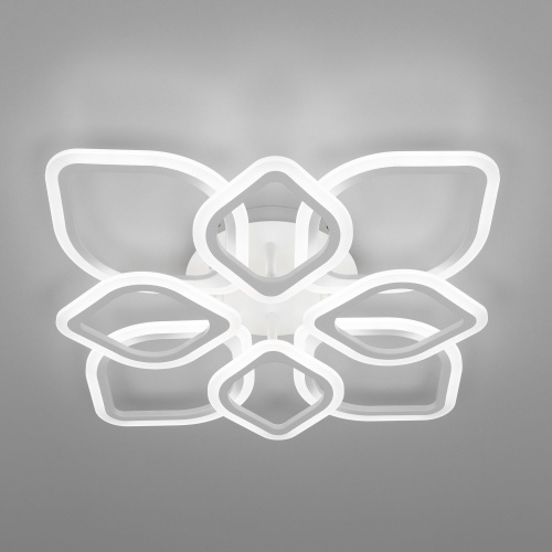 Citilux Ромби CL236180R LED Люстра с пультом Белая фото 11