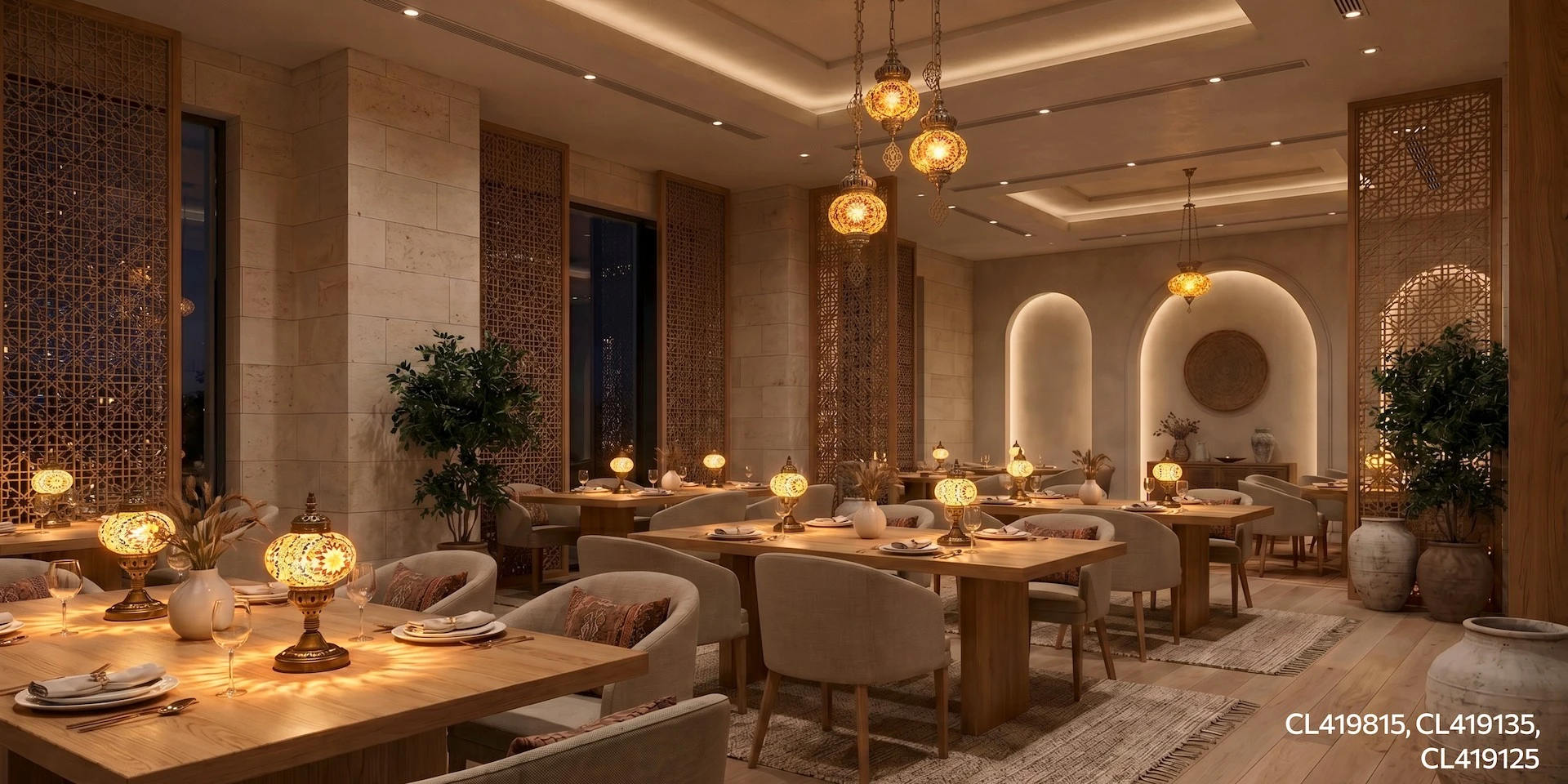 Декоративные светильники для HoReCa
