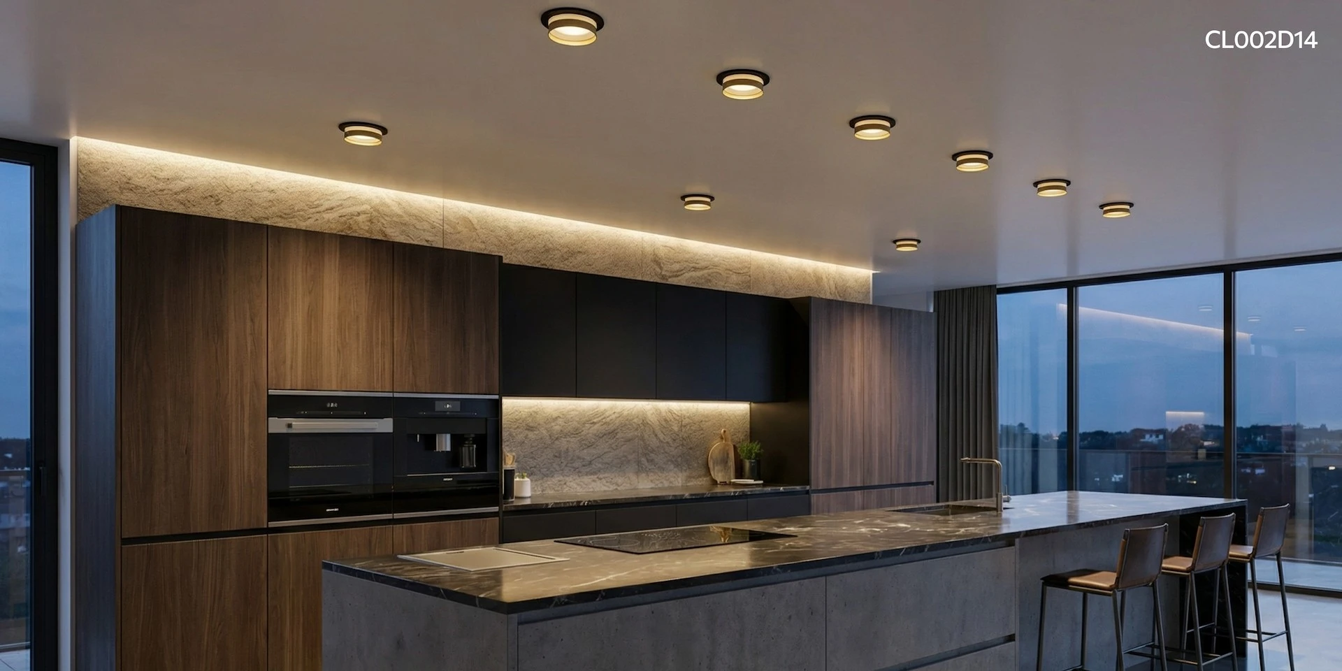 Как освещать кухонный остров?