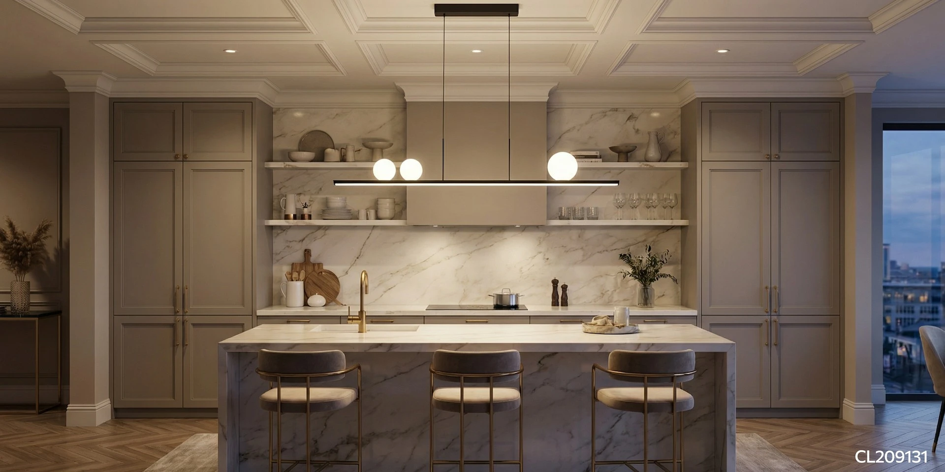 Как освещать кухонный остров?