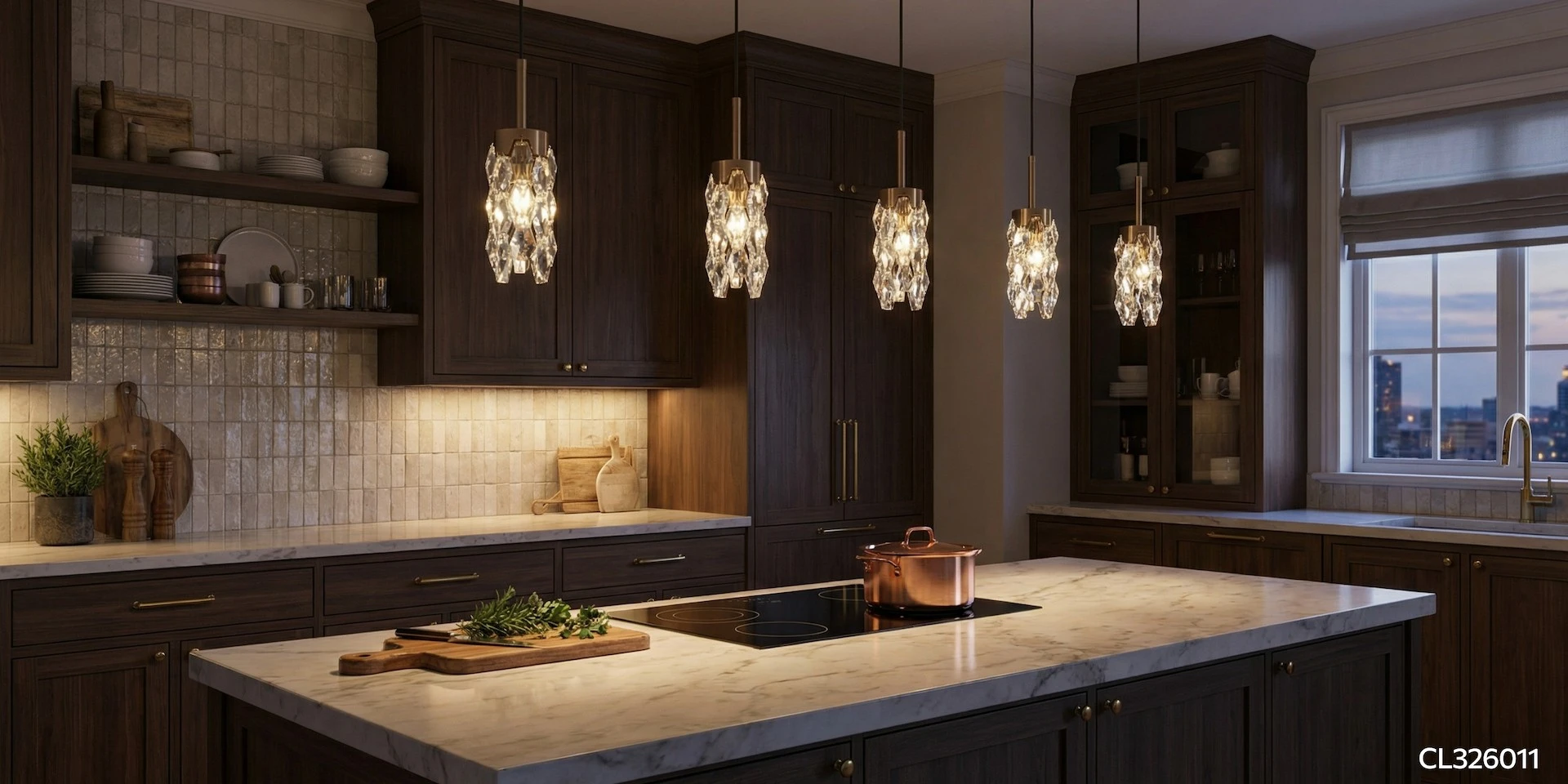 Как освещать кухонный остров?