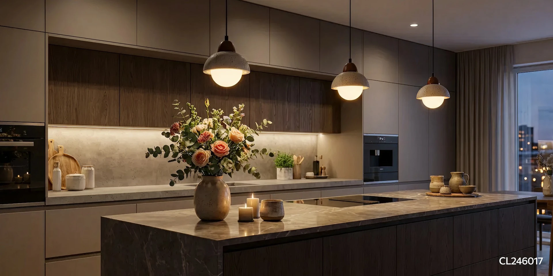 Как освещать кухонный остров?