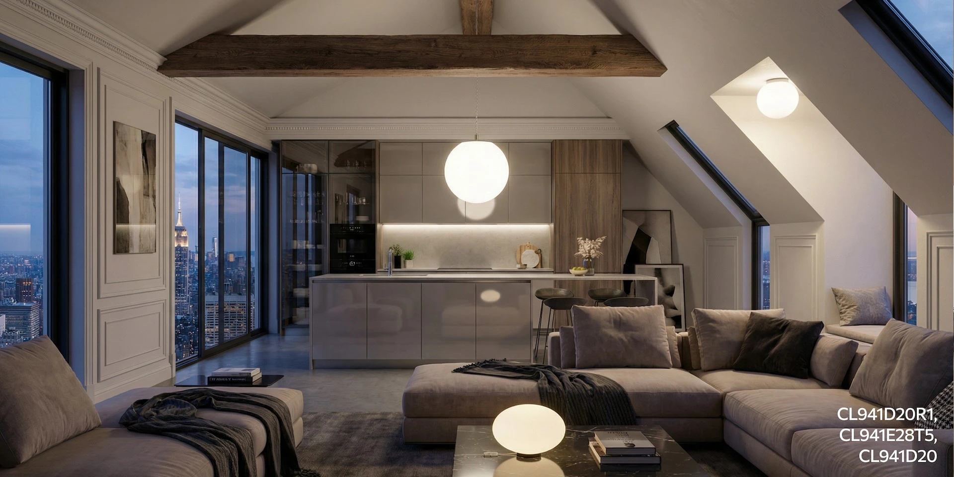 Как выбрать освещение для мансарды?