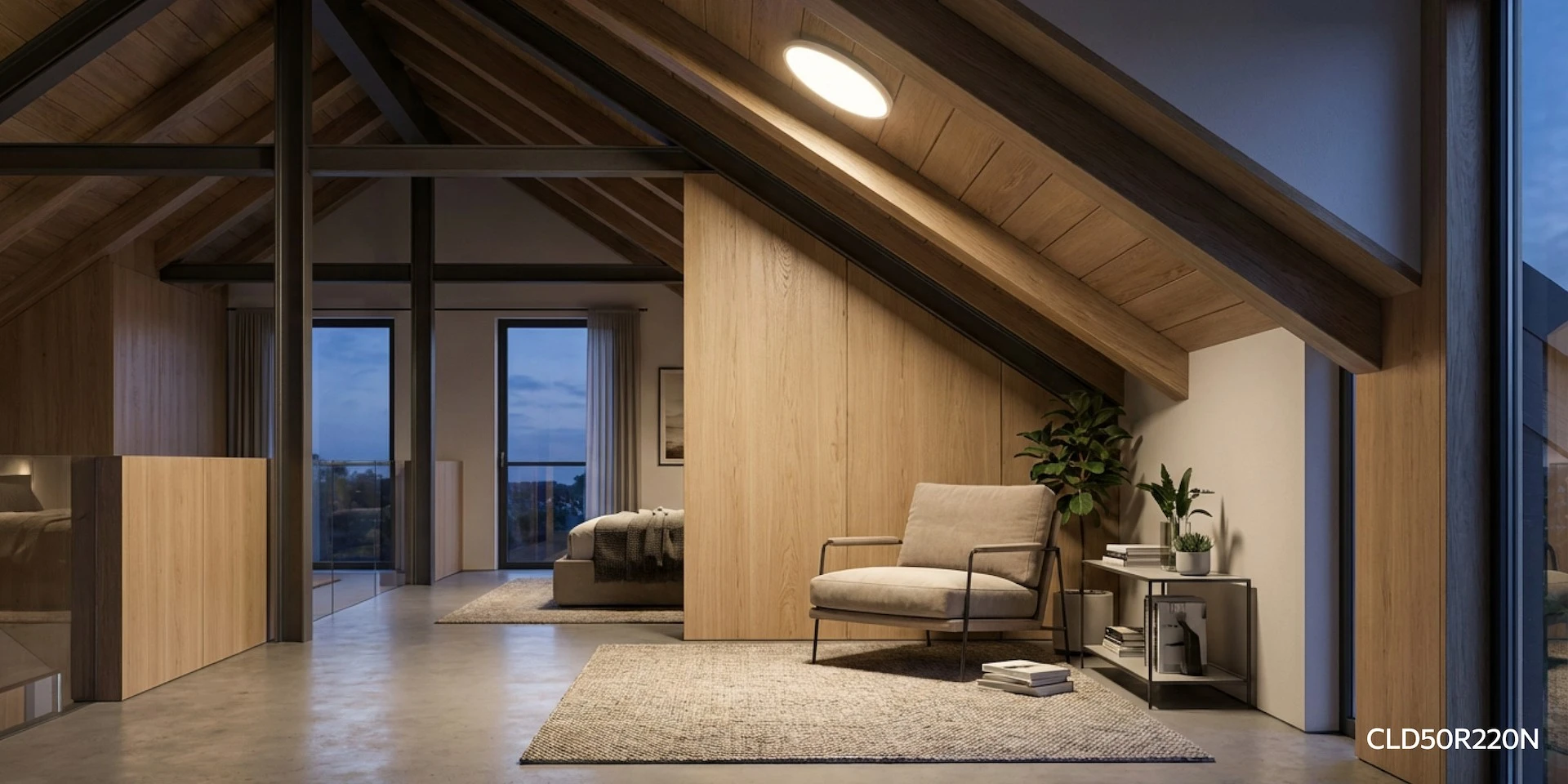 Как выбрать освещение для мансарды?