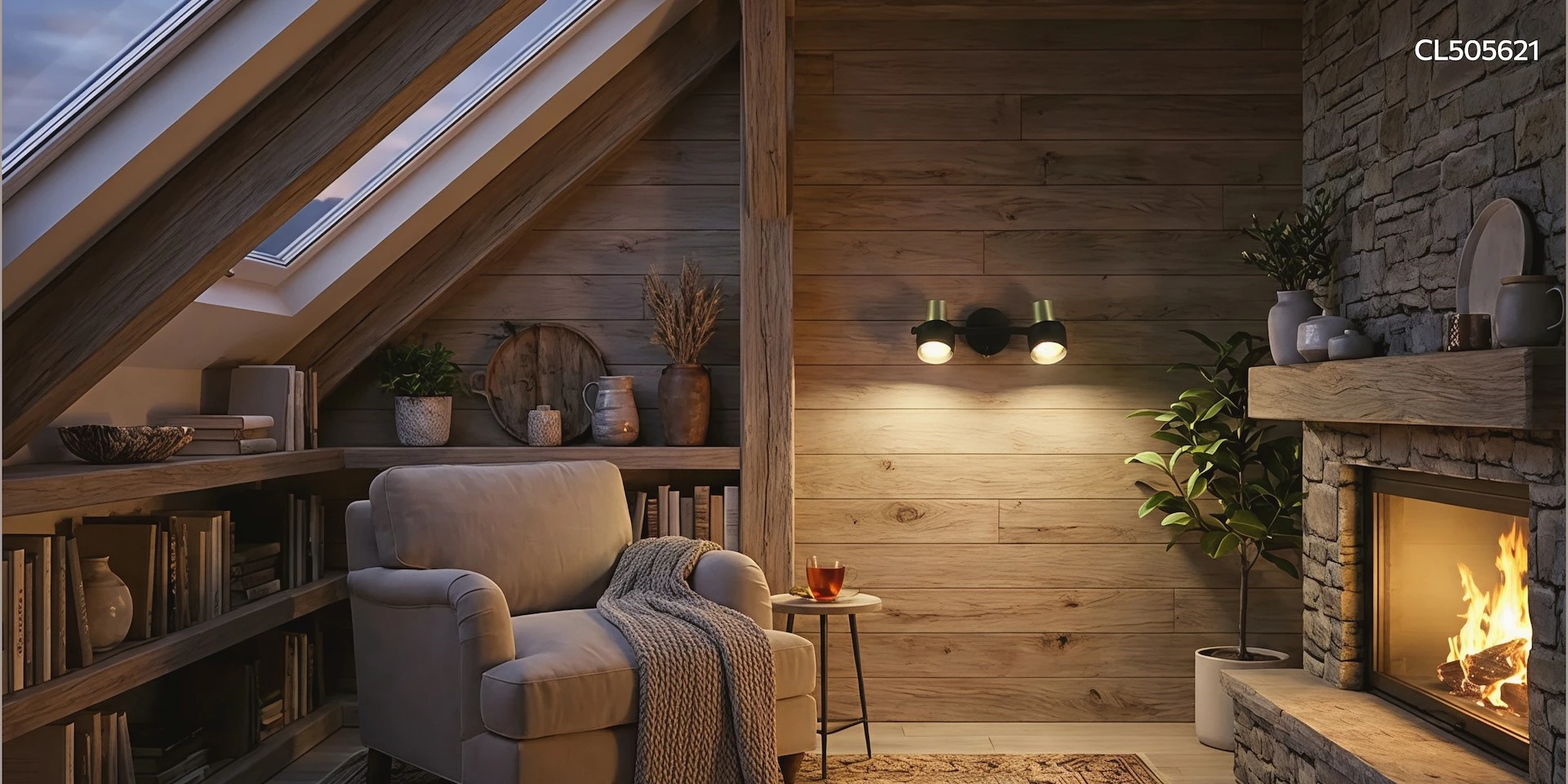 Как выбрать освещение для мансарды?