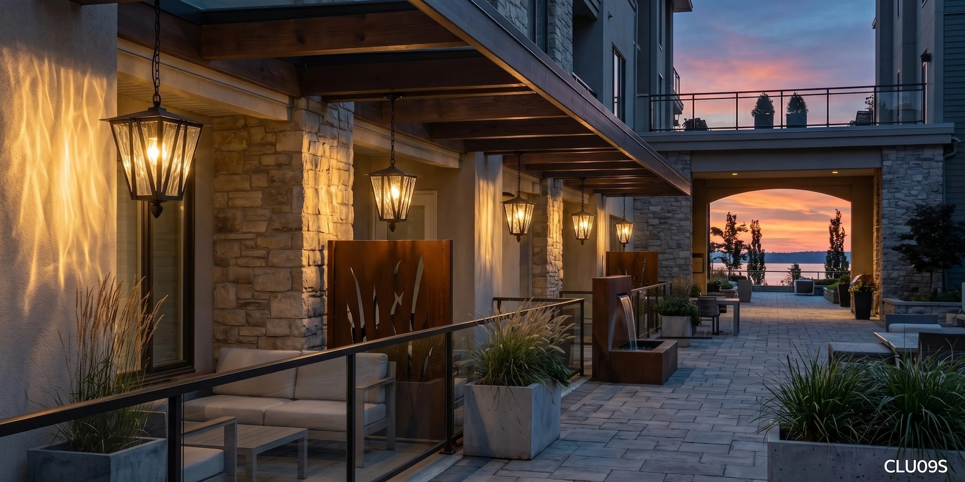 Уличная декоративная подсветка