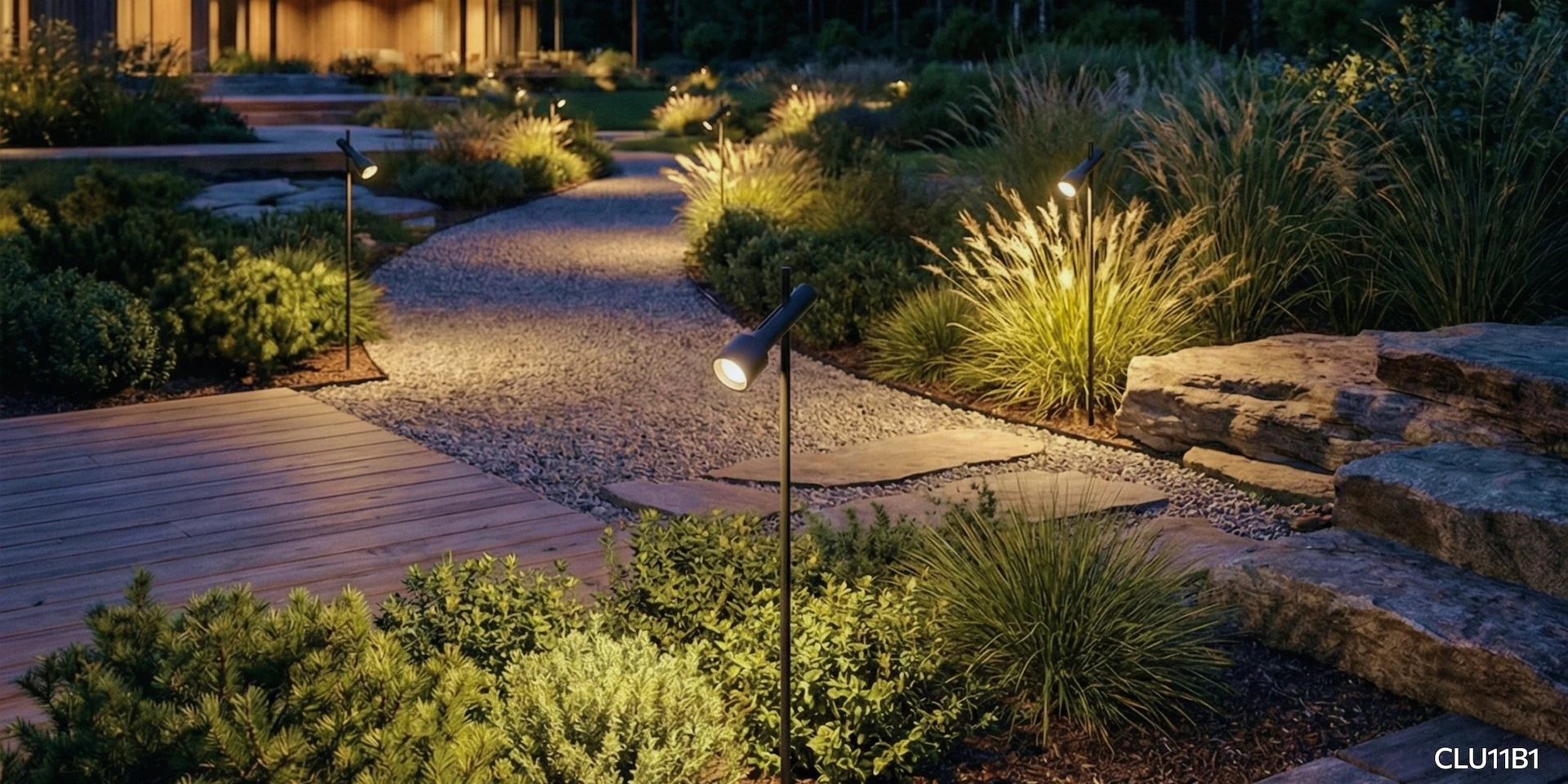 Уличная декоративная подсветка