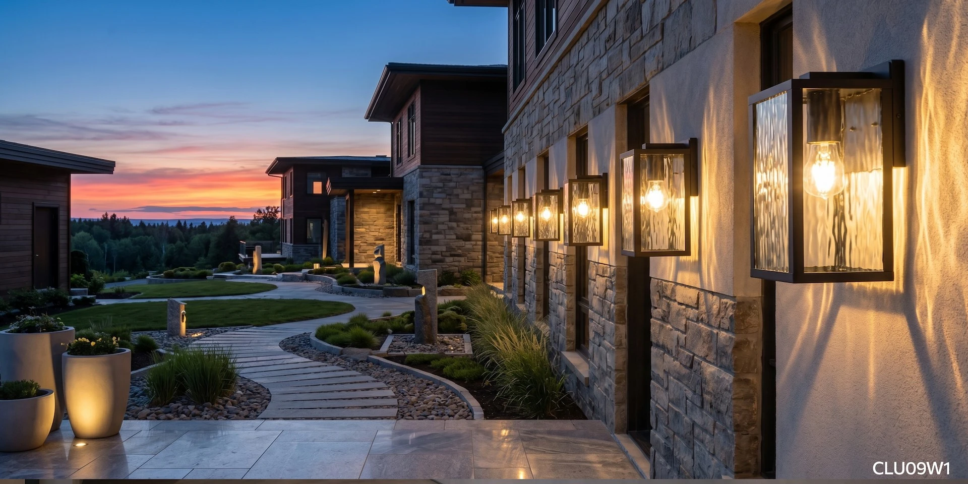 Уличная декоративная подсветка