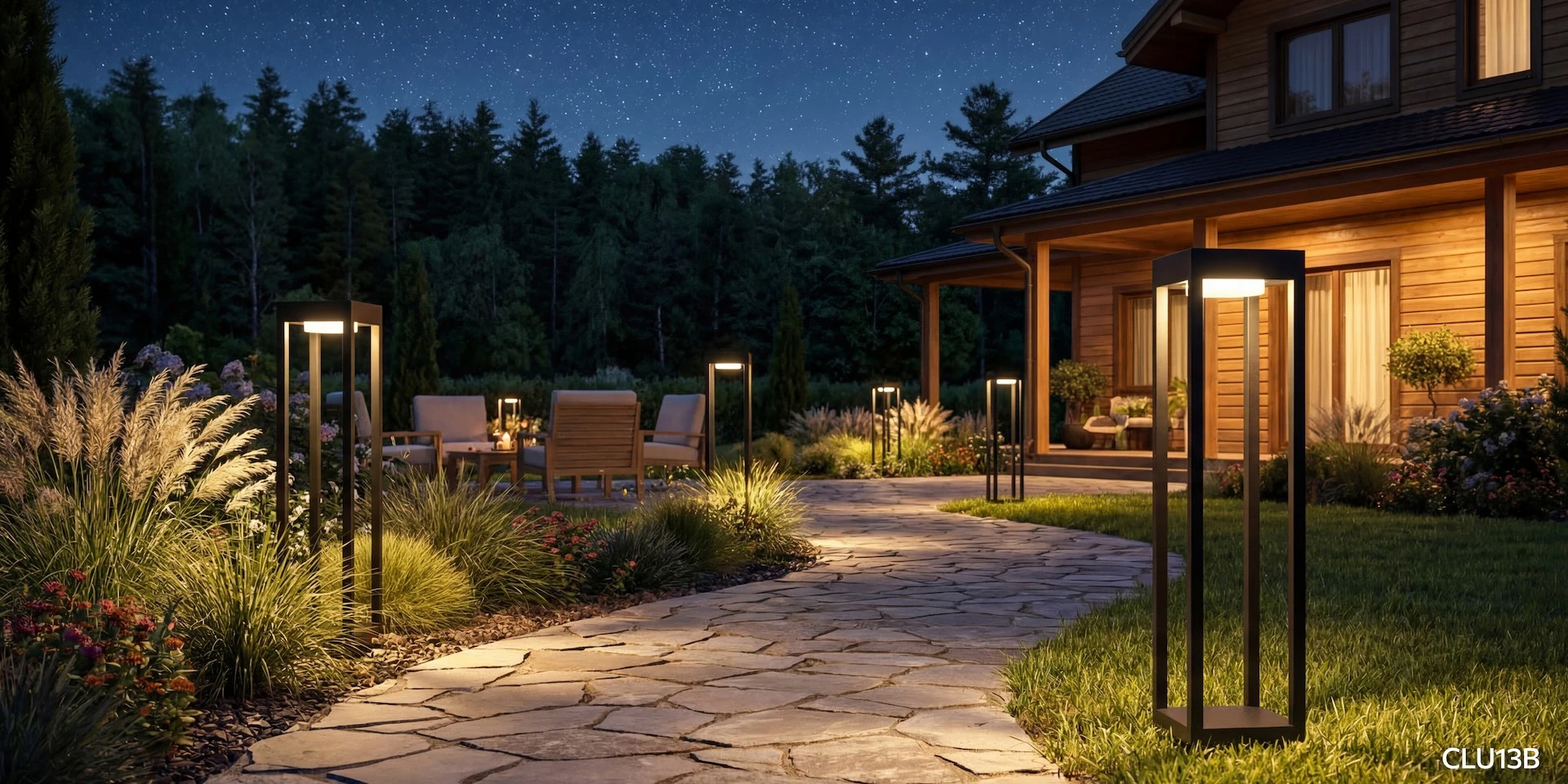 Уличные светильники с обычными лампочками