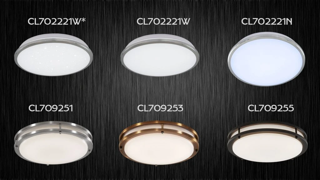 Светильники Citilux Луна - 702221W, 702221N, 702221W*. Светильники Citilux Дункан - 709251, 709253 и 709255