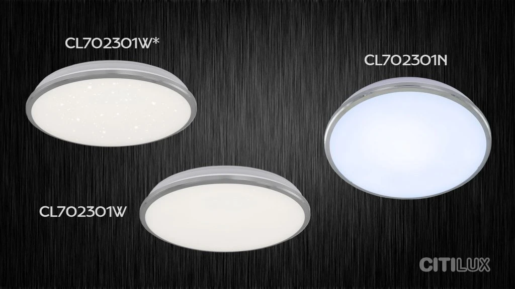 Светильники Citilux Луна - 702301W, 702301N, 702301W*
