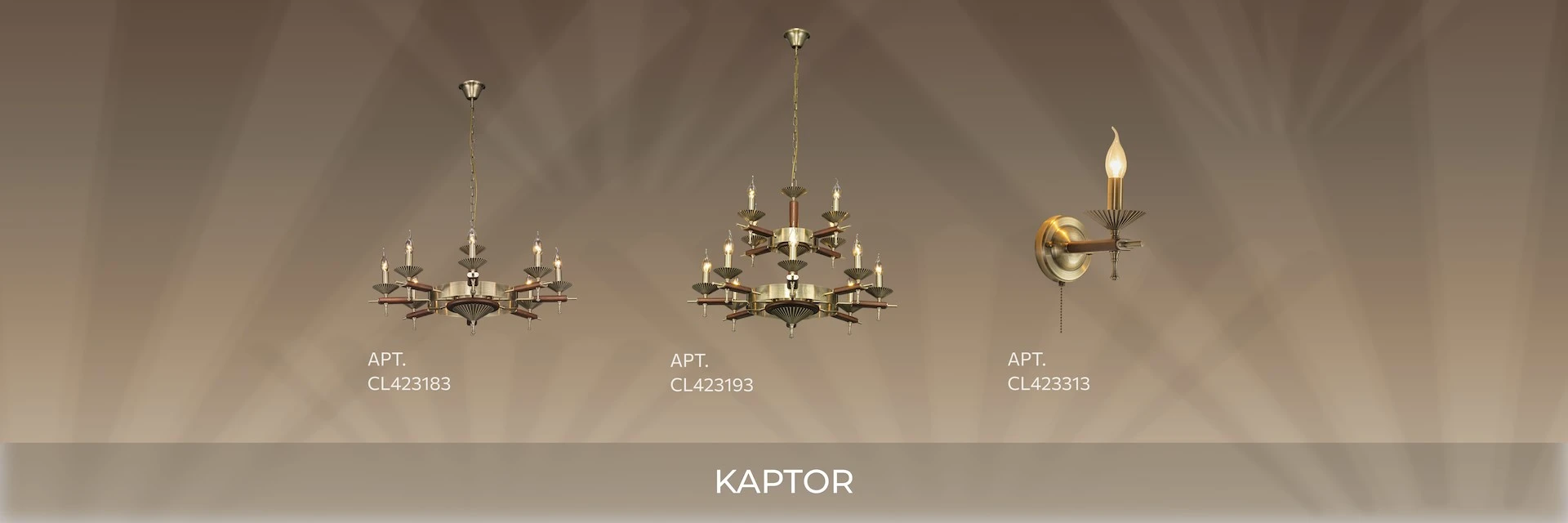 Серия Citilux KAPTOR CL423