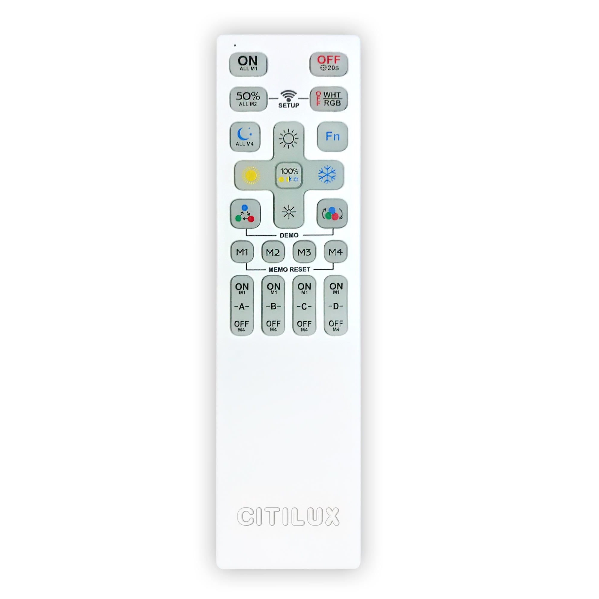 Citilux Пульт CLR5G Remote F1 четырехканальный - Citilux.ru