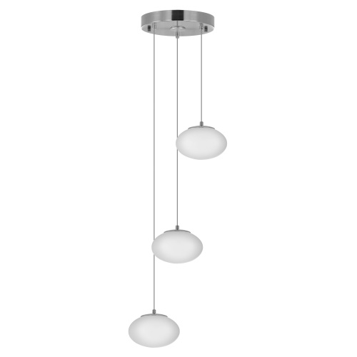 Citilux ATMAN CL226A031 LED RGB Умная каскадная люстра Матовый Хром фото 5