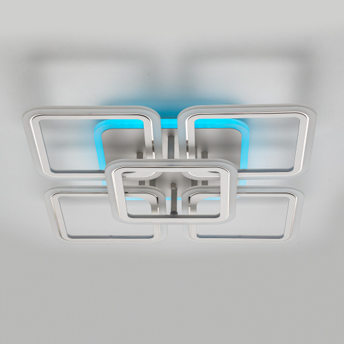 Citilux Марсель Смарт CL232A150E RGB Умная люстра Белая фото 12