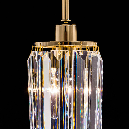 Citilux Синди CL330112 Подвесной хрустальный светильник Золото фото 5