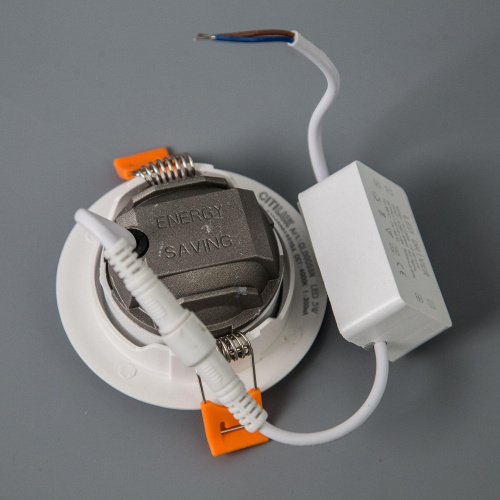 Citilux Каппа CLD0055N LED Встраиваемый светильник Белый фото 4