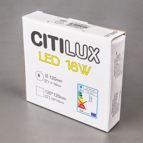 Citilux Вега CLD5218W LED Встраиваемый светильник с диммером Белый фото 8