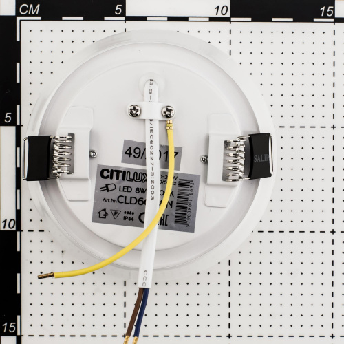 Citilux Дельта CLD6008Wz LED Встраиваемый светильник с диммером Белый фото 13