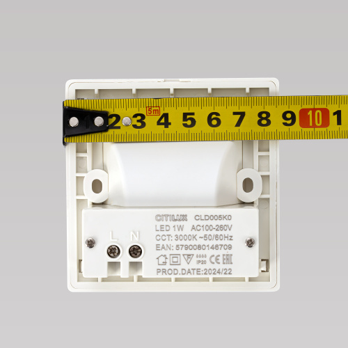 Citilux Скалли CLD005K0 LED Встраиваемый светильник лестничный Белый фото 9