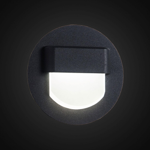 Citilux Скалли CLD006R5 LED Встраиваемый светильник лестничный Чёрный фото 2