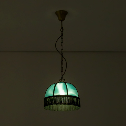 Citilux Базель CL407112 Подвесной светильник с зелёным абажуром фото 7