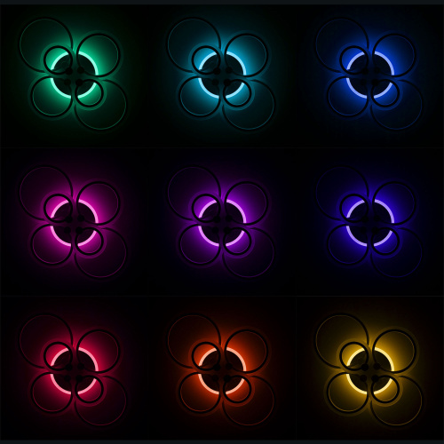 Citilux Сента CL237B160E RGB Люстра с пультом Белая фото 4
