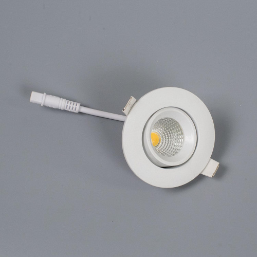 Citilux Каппа CLD0053W LED Встраиваемый светильник Белый фото 3