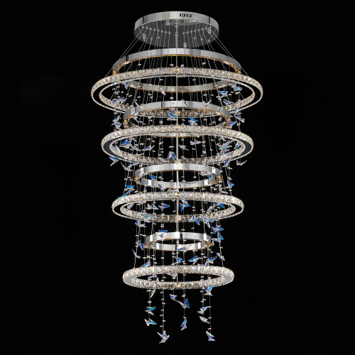 Citilux ETERA CL322090 LED Люстра хрустальная с пультом фото 5