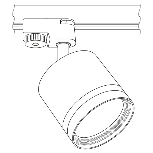 Citilux Hardy CL002T10 Светильник трековый Белый фото 2