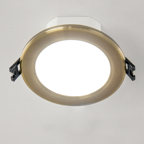 Citilux Акви CLD008113V LED Встраиваемый светильник Бронза фото 2