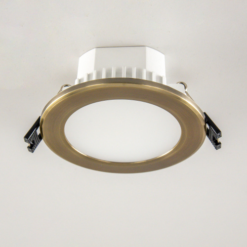 Citilux Акви CLD008113V LED Встраиваемый светильник Бронза фото 3