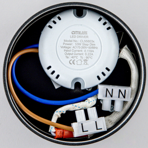 Citilux Стамп CL558031N LED Светильник накладной поворотный Чёрный фото 14