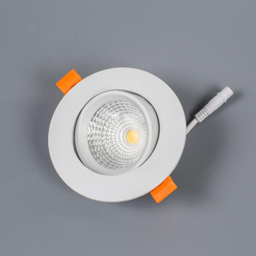 Citilux Каппа CLD0055W LED Встраиваемый светильник Белый фото 3