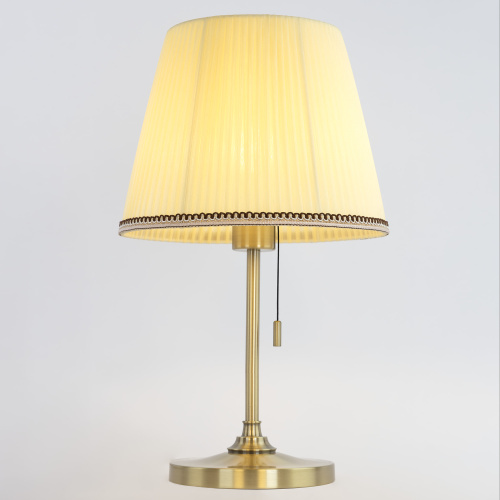 Citilux Линц CL402733 Настольная лампа бронза с кремовым абажуром фото 2