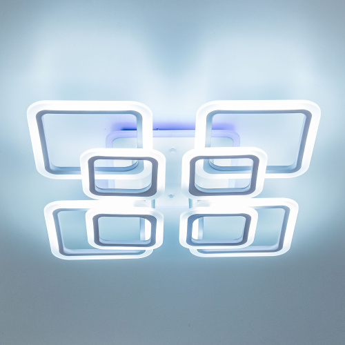 Citilux Марсель Смарт CL232A180E RGB Умная люстра Белая фото 2