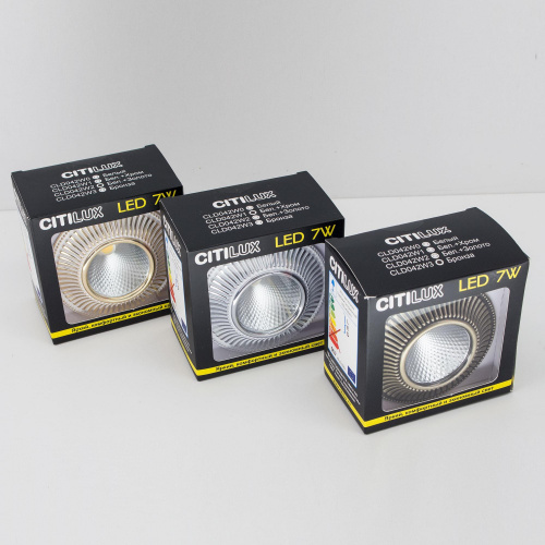 Citilux Дзета CLD042W1 LED Встраиваемый светильник с диммером фото 5