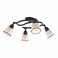 Citilux Ажур CL534543 Спот поворотный Чёрный Красный