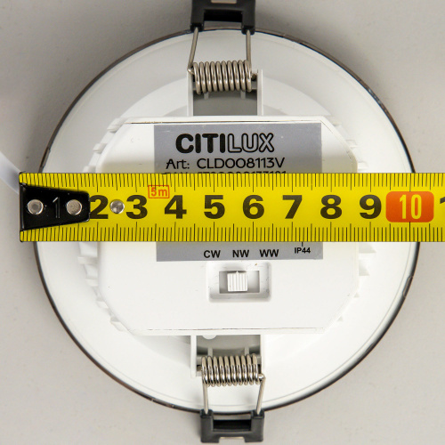 Citilux Акви CLD008113V LED Встраиваемый светильник Бронза фото 14