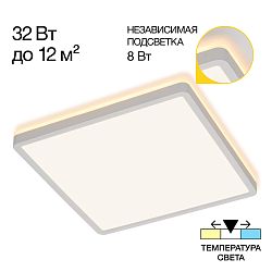 Citilux NORMA CL748K300 LED Светильник с подсветкой Белый