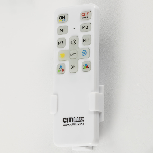 Citilux Стиг CL203141 LED Люстра потолочная с пультом Чёрная фото 12