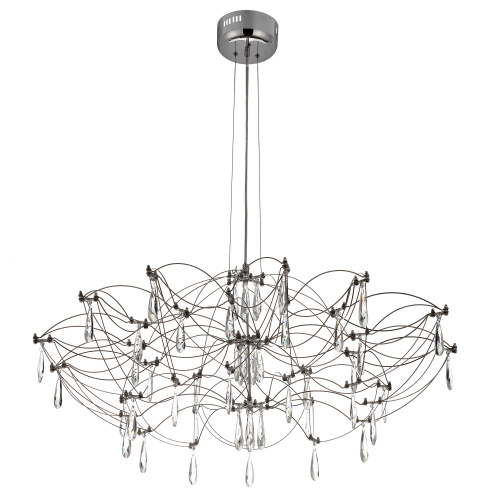 Citilux ASTER CL208010 LED Хрустальная люстра с пультом фото 3