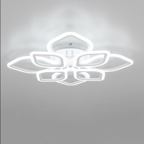 Citilux Ромби CL236180R LED Люстра с пультом Белая фото 14
