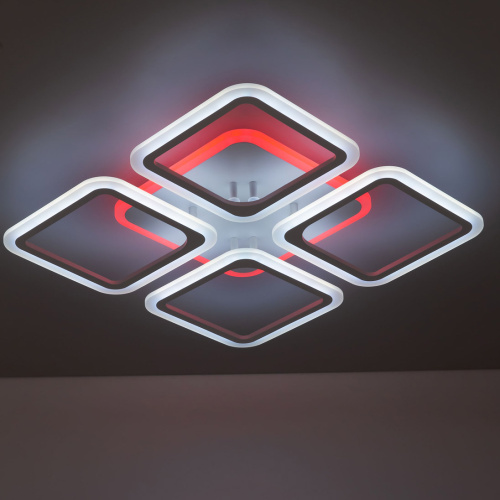 Citilux Марсель Смарт CL232A140E RGB Умная люстра Белая фото 33