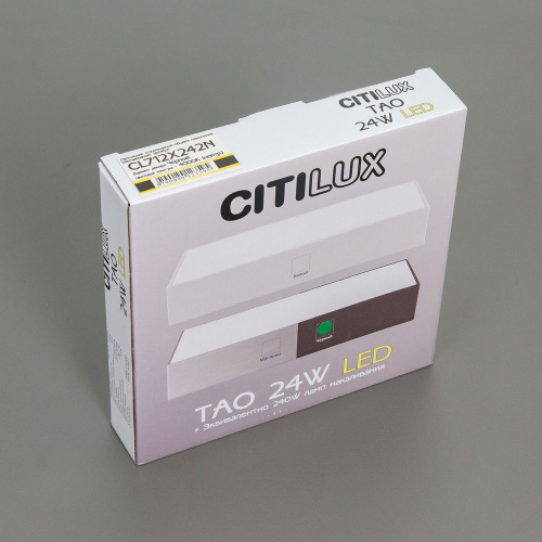 Citilux Тао CL712X241N LED Светильник потолочный с диммером Матовый Хром фото 3