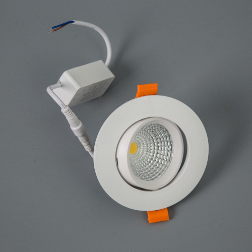 Citilux Каппа CLD0057W LED Встраиваемый светильник Белый фото 4