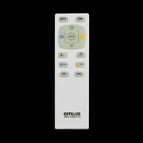 Citilux Старлайт R CL70360R LED Люстра с пультом Хром фото 4