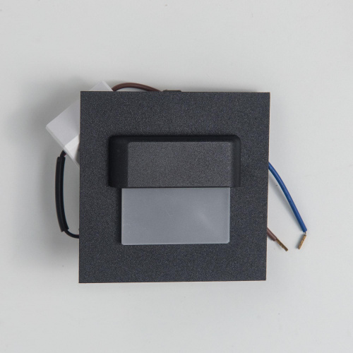 Citilux Скалли CLD006K5 LED Встраиваемый светильник лестничный Чёрный фото 3