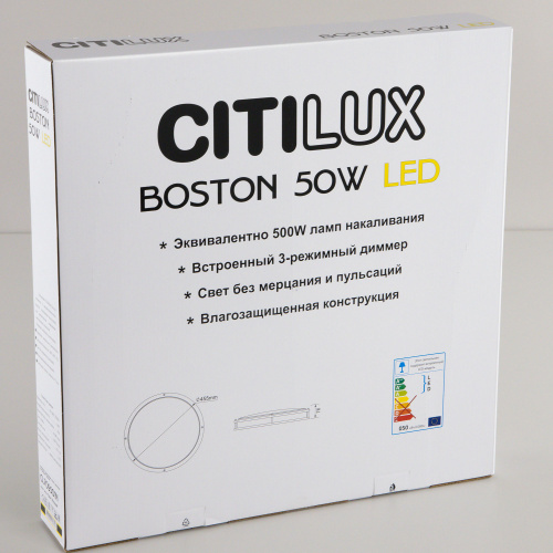 Citilux Бостон CL709501N LED Люстра с диммером Хром Матовый фото 14